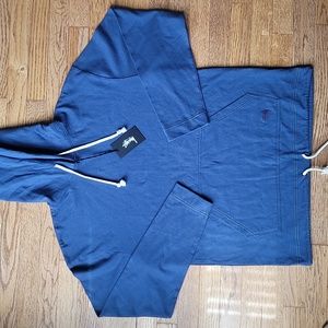 Stussy Hoodie with Embroided Logo Medium NWT